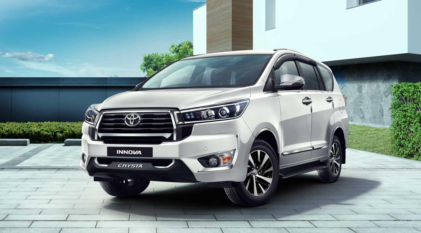 Toyota Innova Crysta Hourly